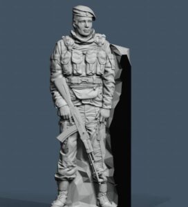 Памятник военному, участнику СВО 