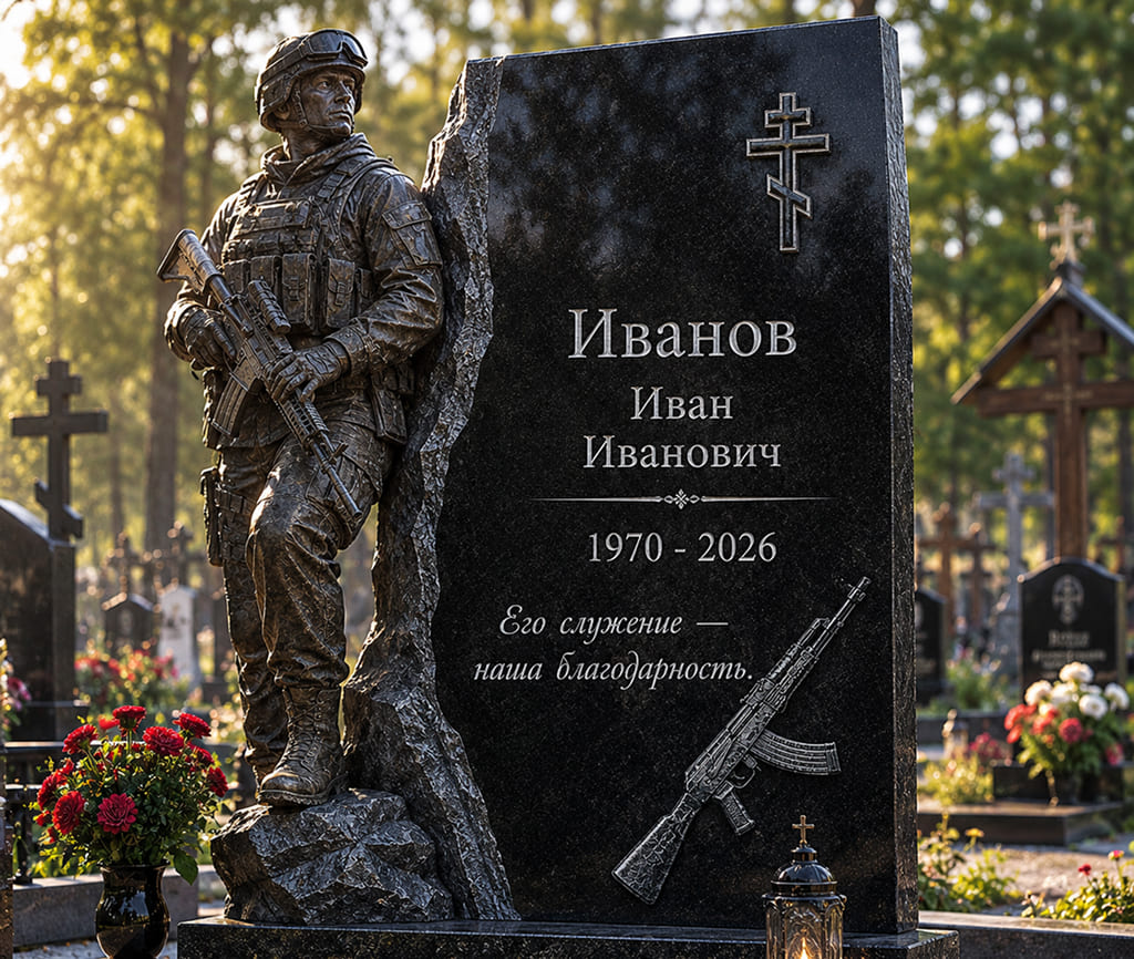 что пишут на памятниках погибших на сво