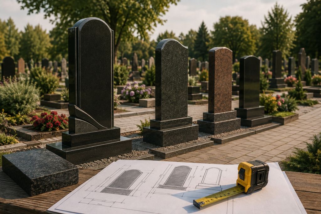 Установка гранитного памятника на могилу
