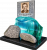 Пямятник Волна со стеклом